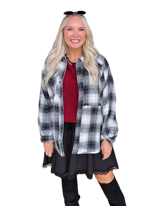 Checked Out Plaid Shirt