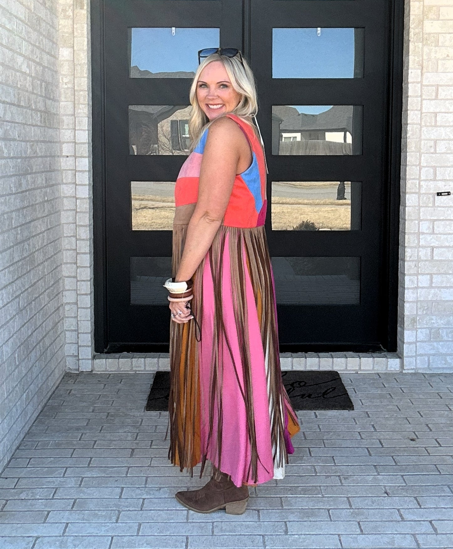 Sunset Mesa Fringe Vest