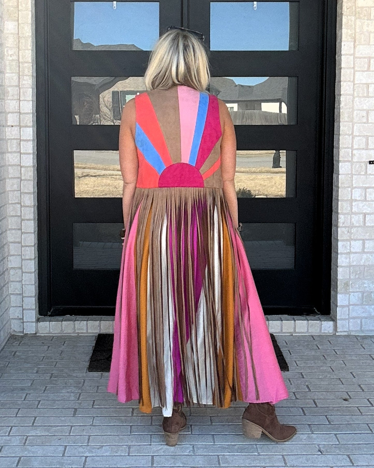 Sunset Mesa Fringe Vest