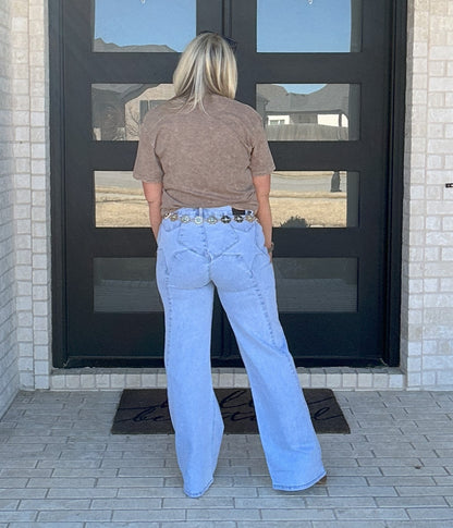 Starlight Trail High-Rise Denim