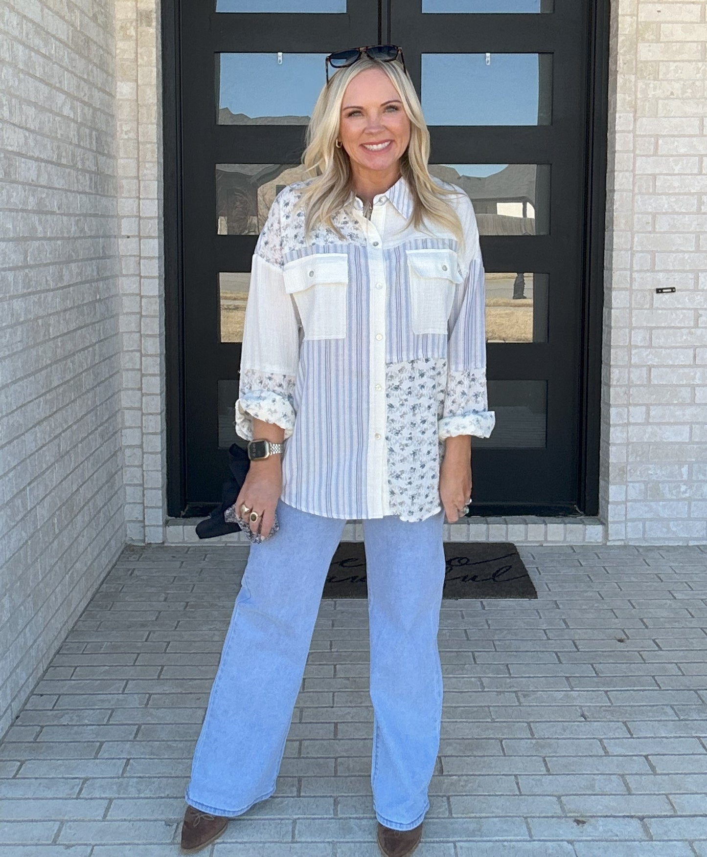 Prairie Patchwork Shacket