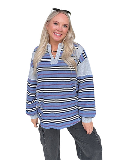 Right on Track Pullover