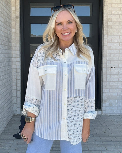 Prairie Patchwork Shacket