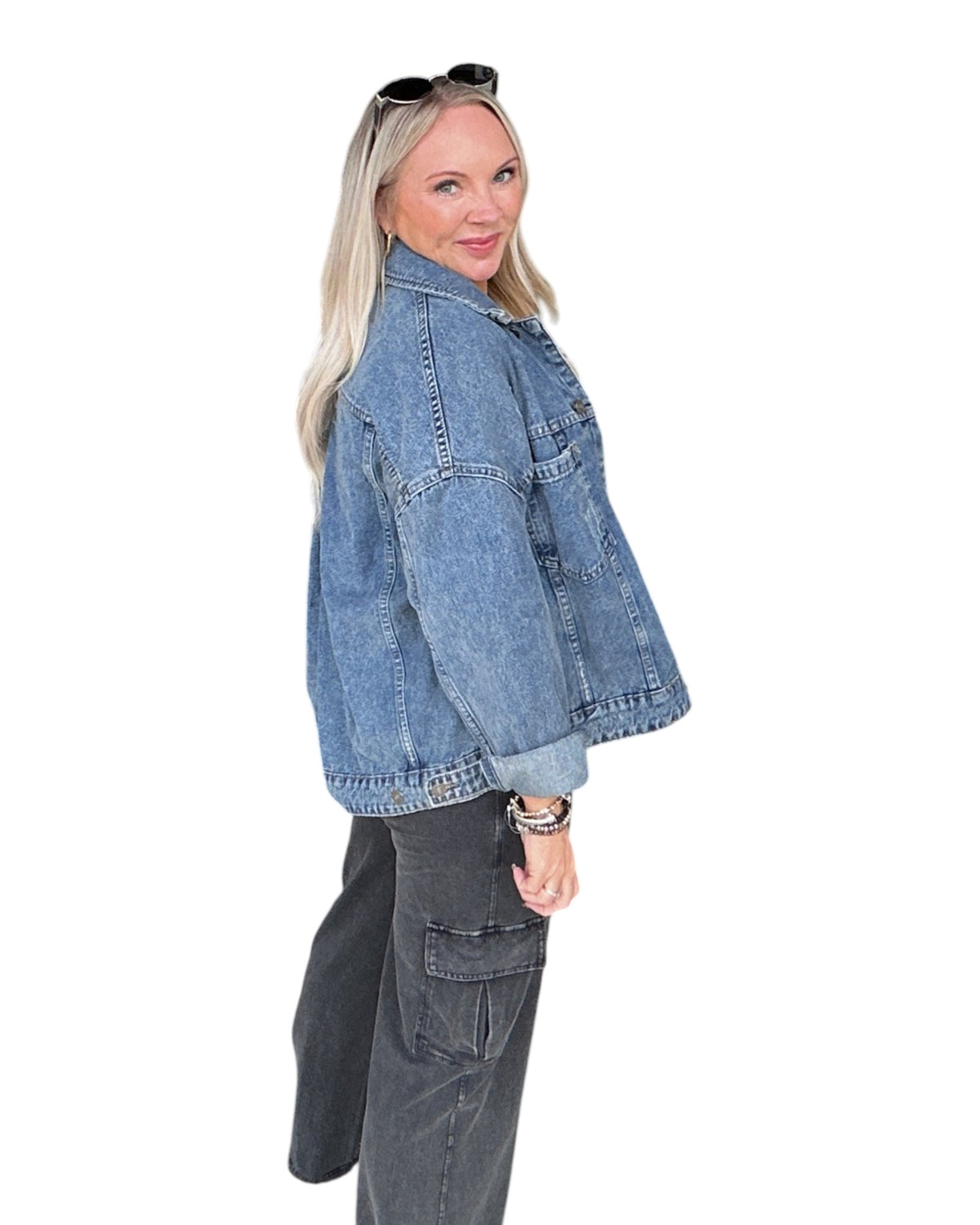 The Slate Denim Jacket - Blue