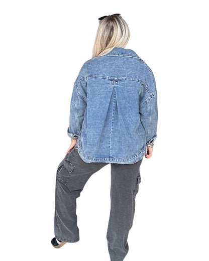 The Slate Denim Jacket - Blue