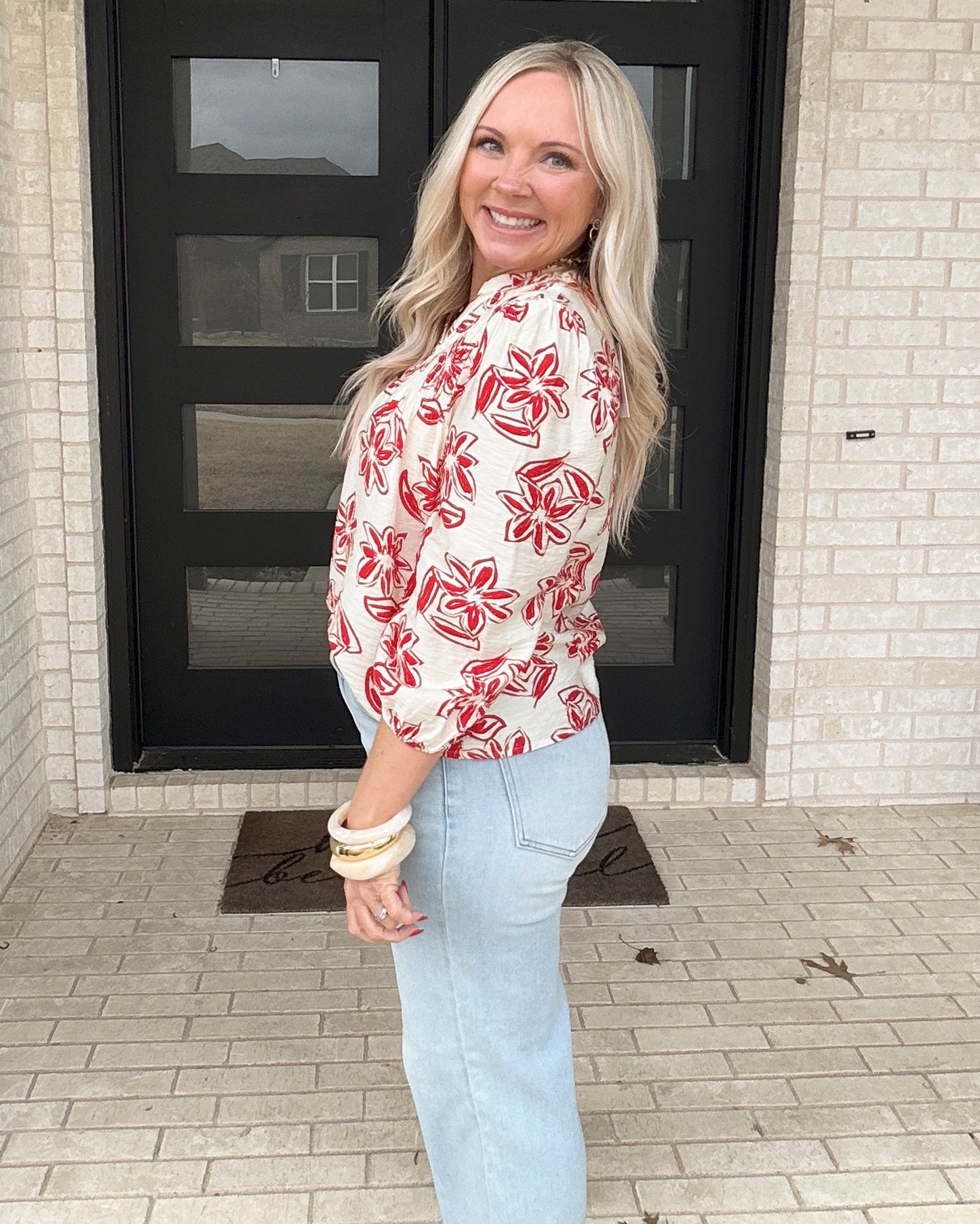 Poppy Bloom Blouse