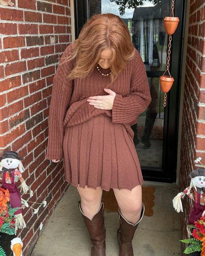 Marlow Sweater & Skirt Set