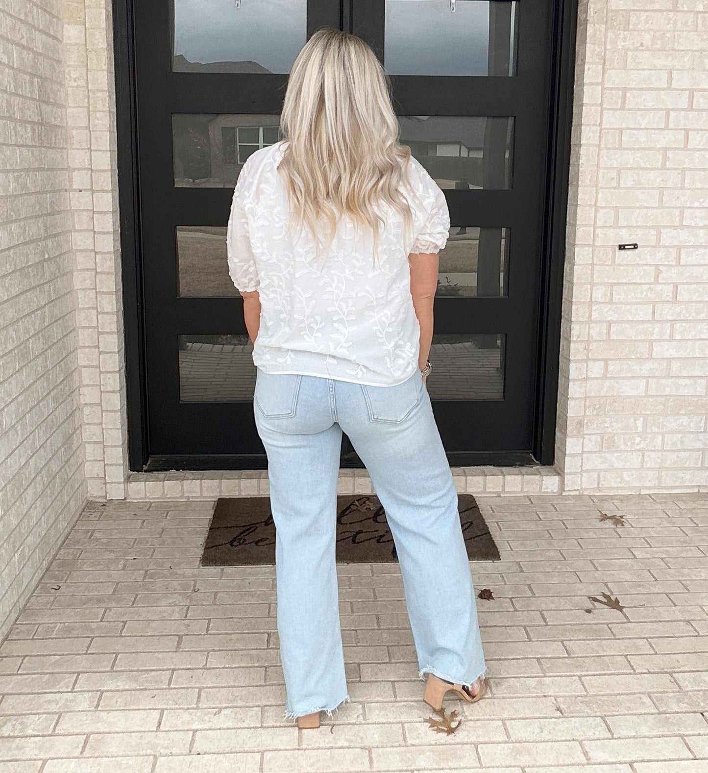 Seaside Embroidered Blouse