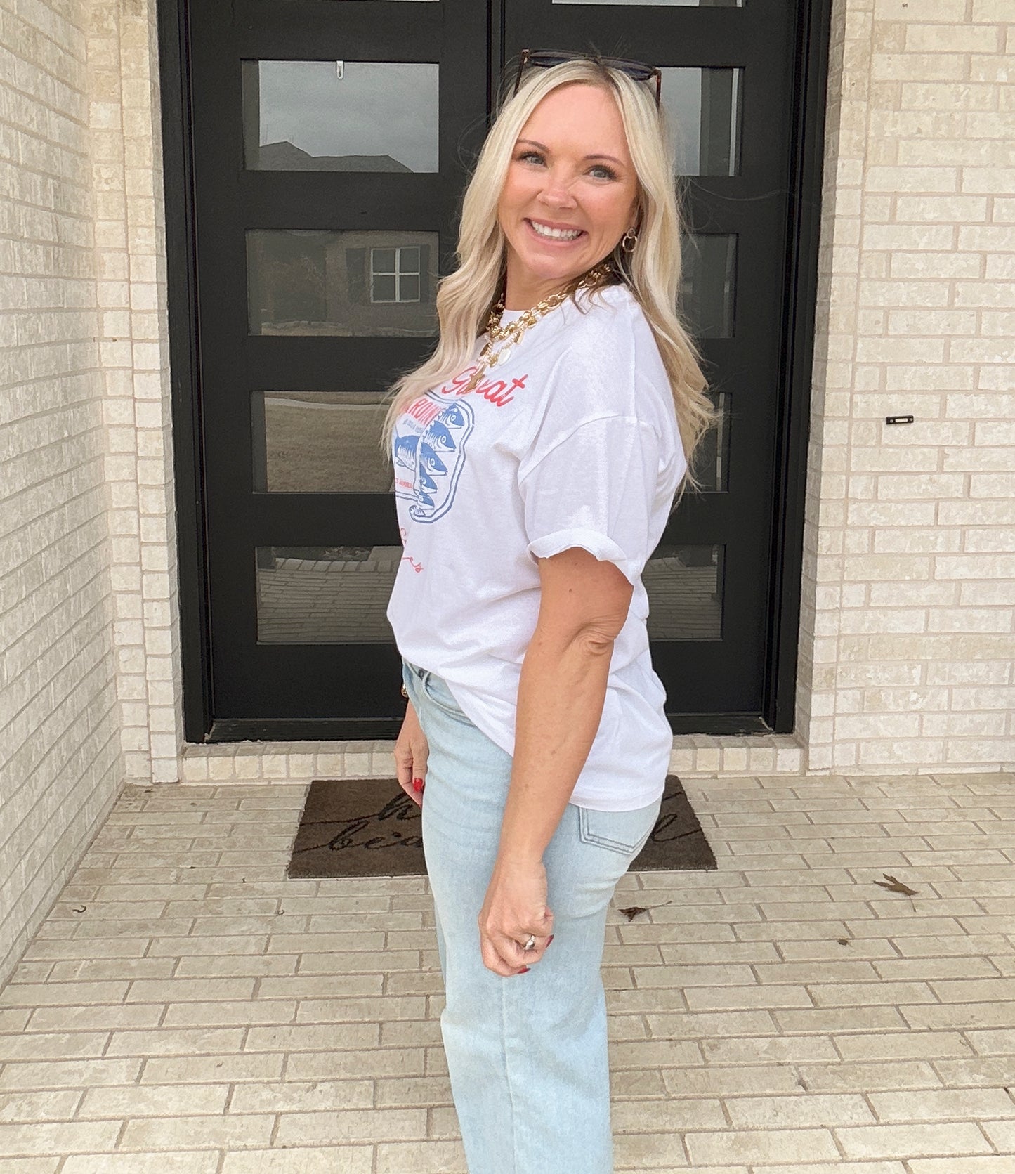 Hot Girls Eat Sardines Graphic Tee