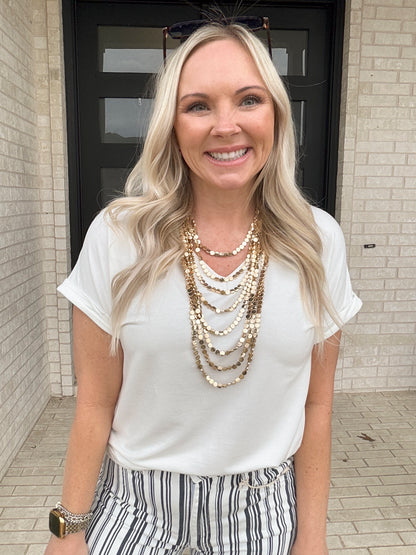 Seaside Coin Necklace