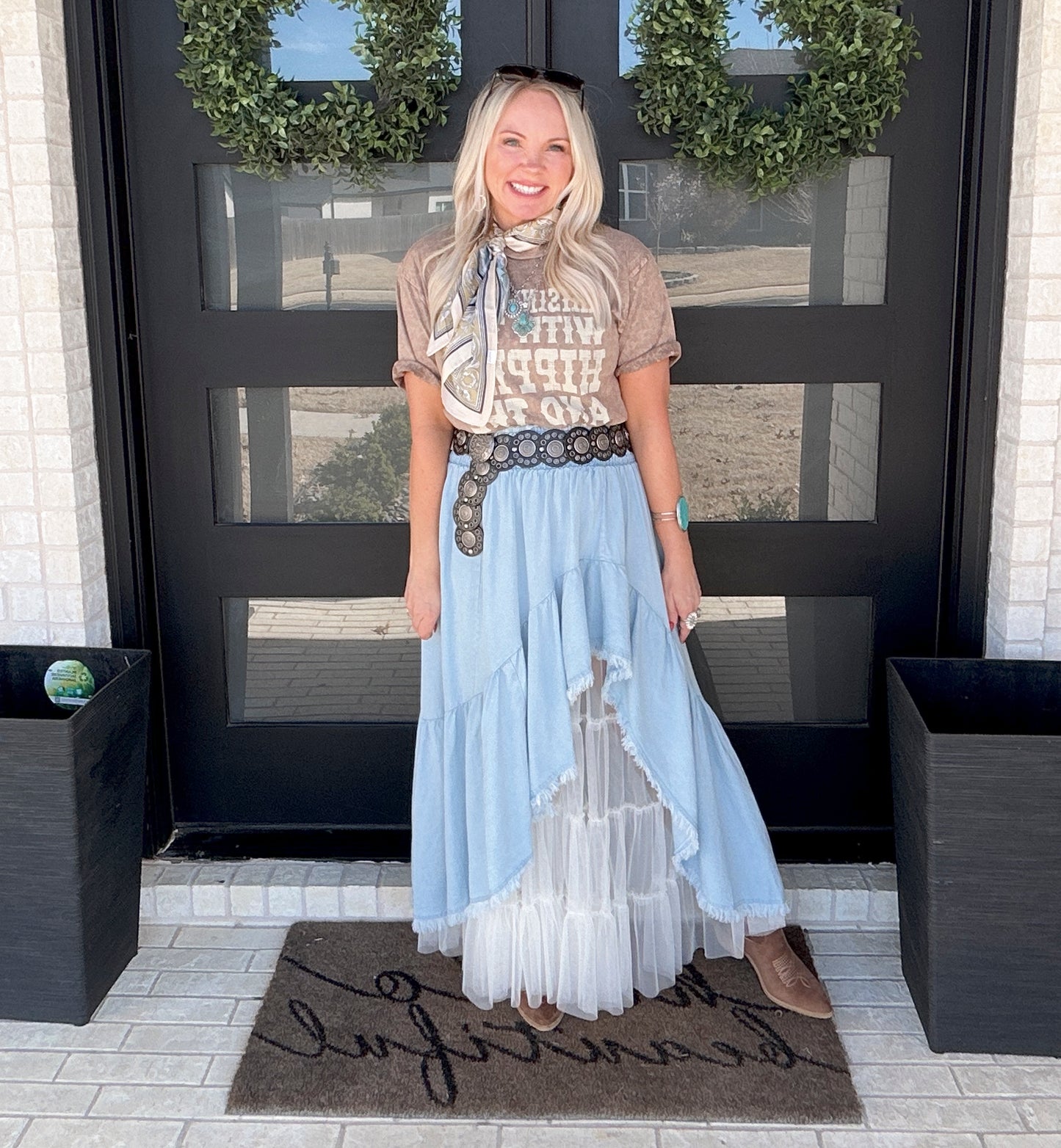 The Soft Sheer Layering Skirt