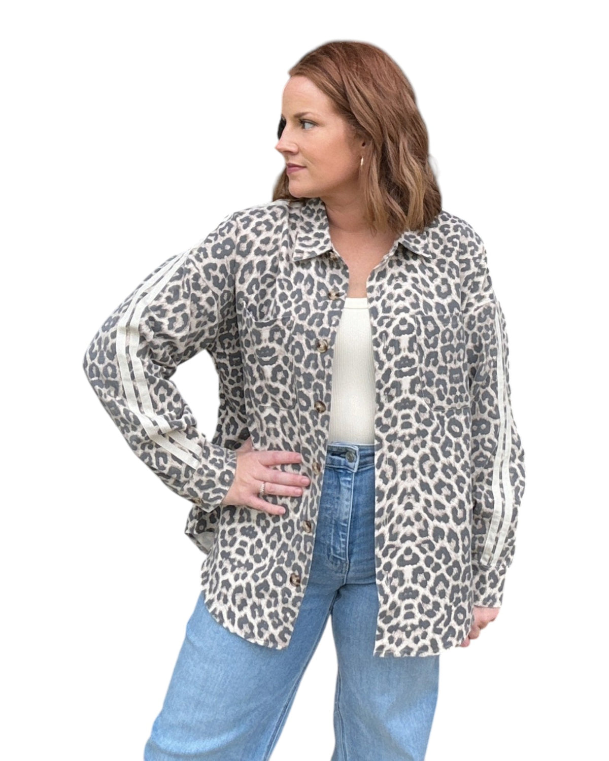 Wild Streak Button Down