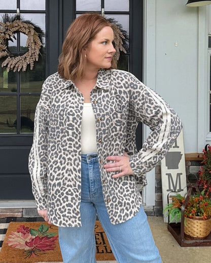 Wild Streak Button Down