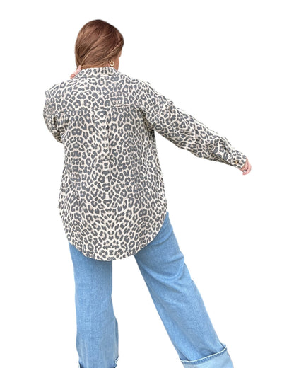 Wild Streak Button Down
