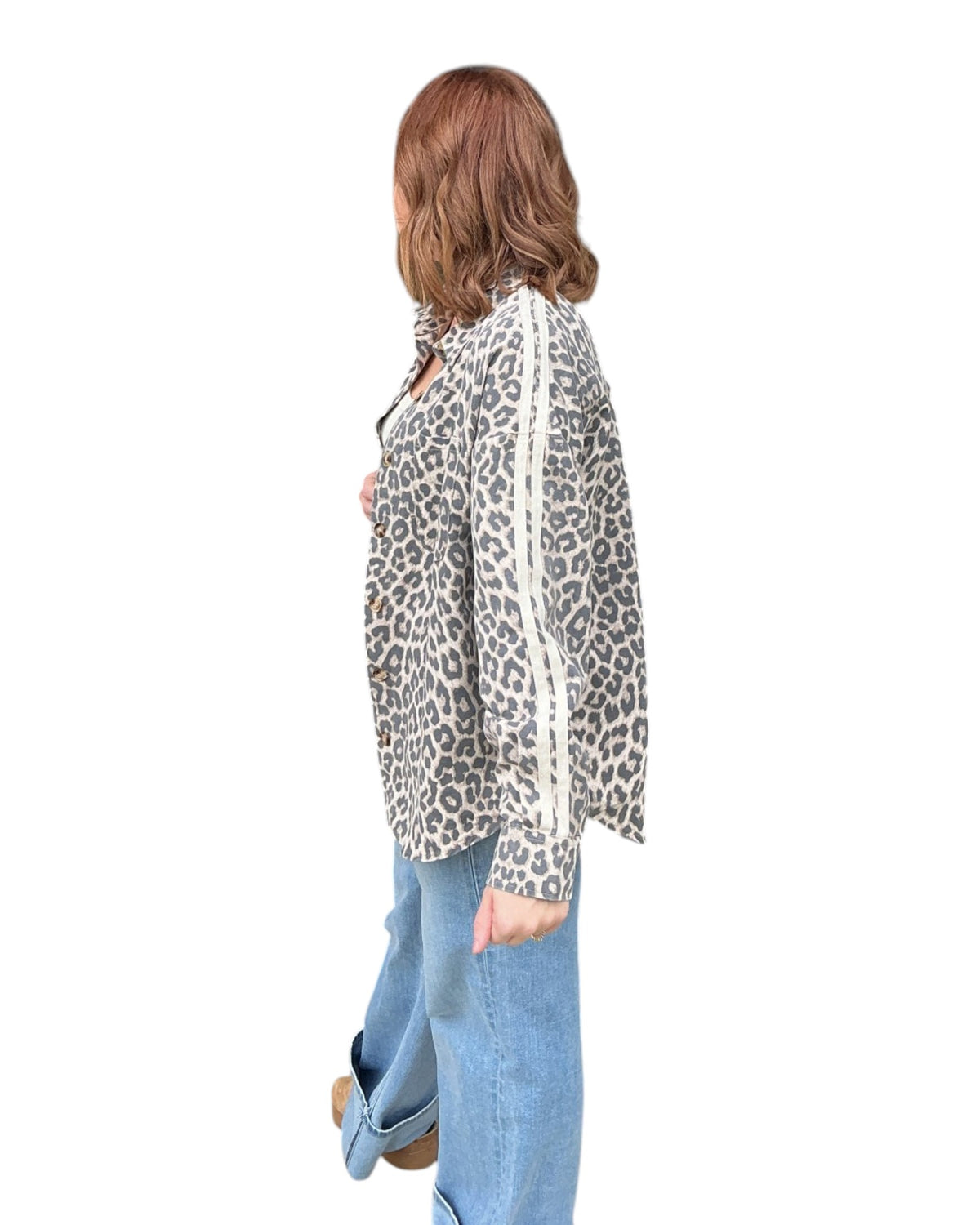 Wild Streak Button Down