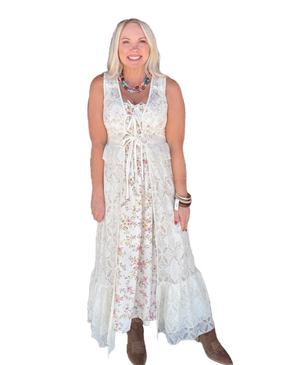 The Lace Layering Vest