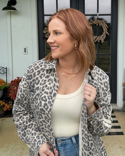 Wild Streak Button Down