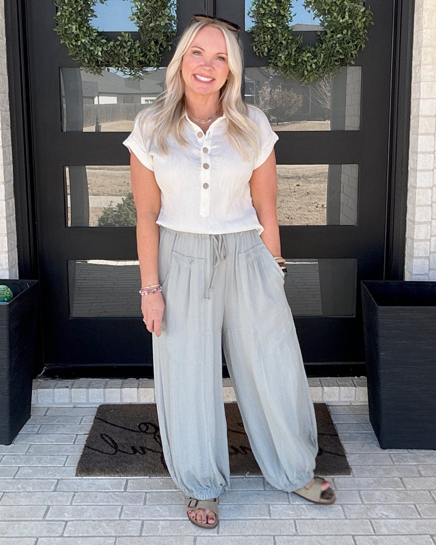 The Relaxed Drawstring Pant