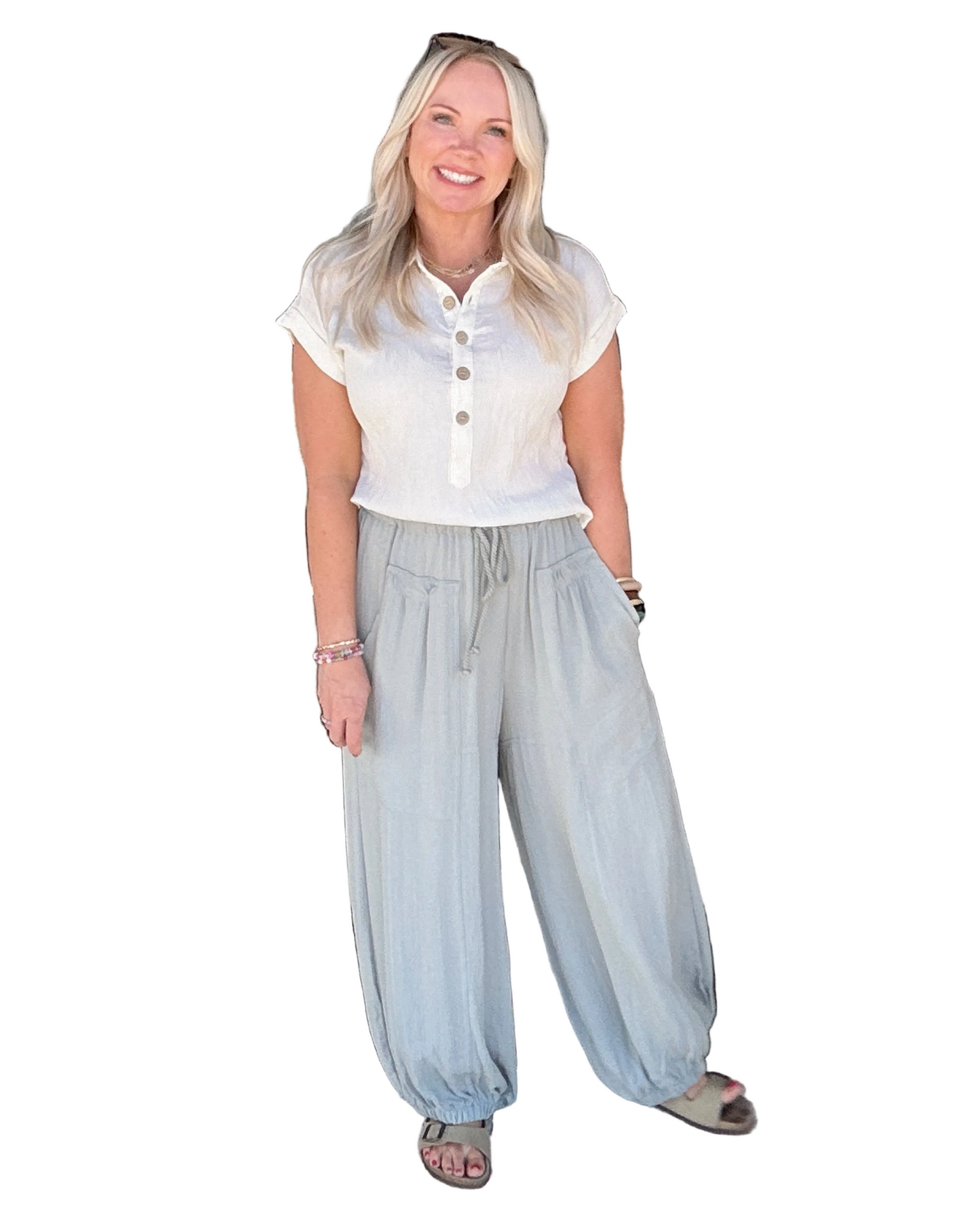 The Relaxed Drawstring Pant