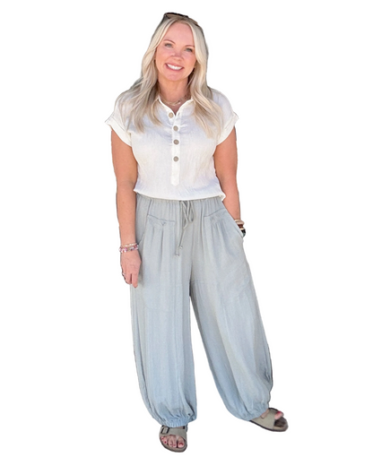 The Relaxed Drawstring Pant