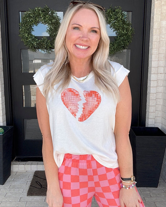 Heartbreaker Distressed Tee