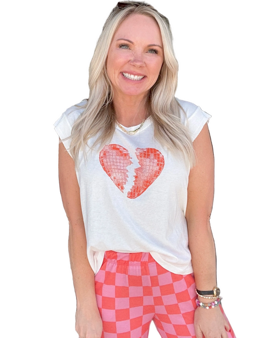 Heartbreaker Distressed Tee