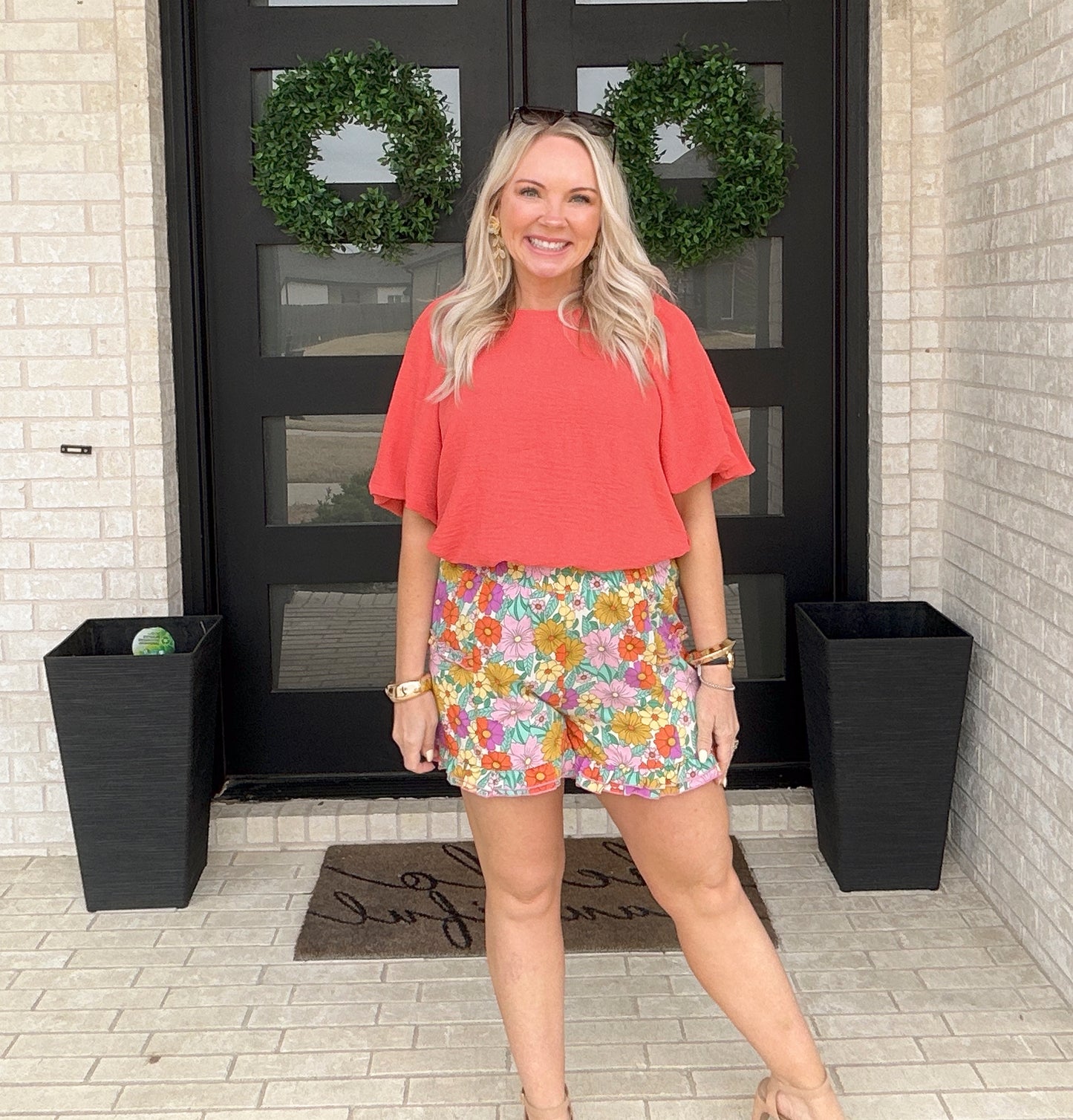 Retro Bloom Shorts