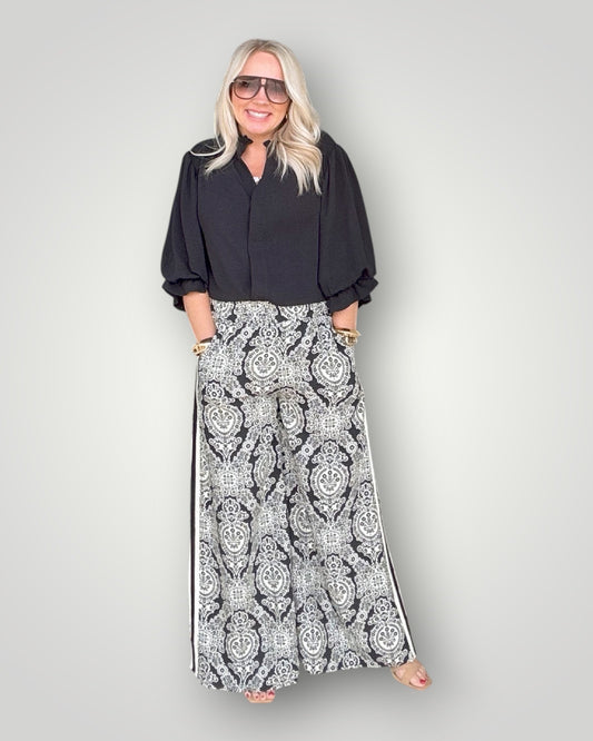 Balanced Print Pant