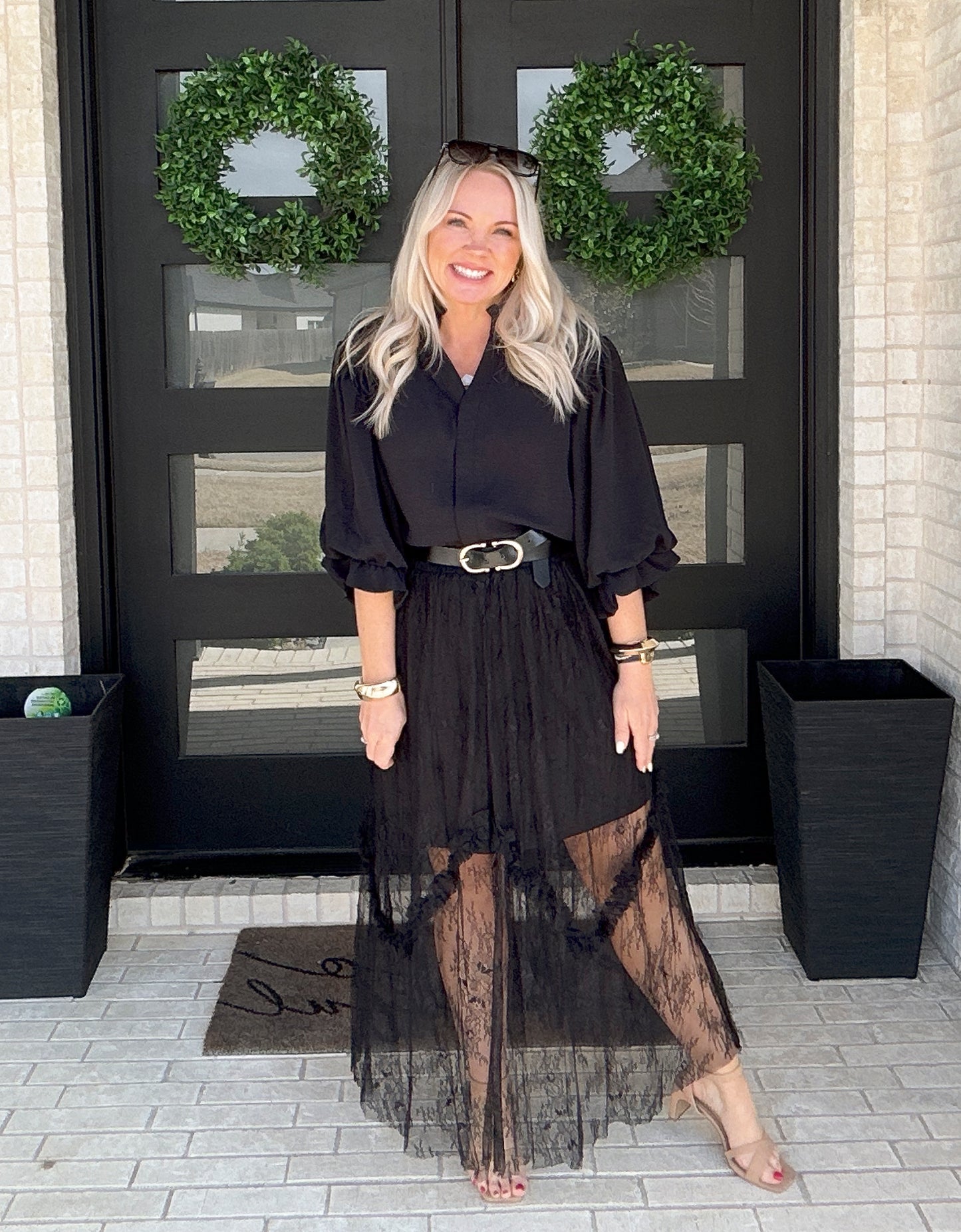 Midnight Lace Skirt