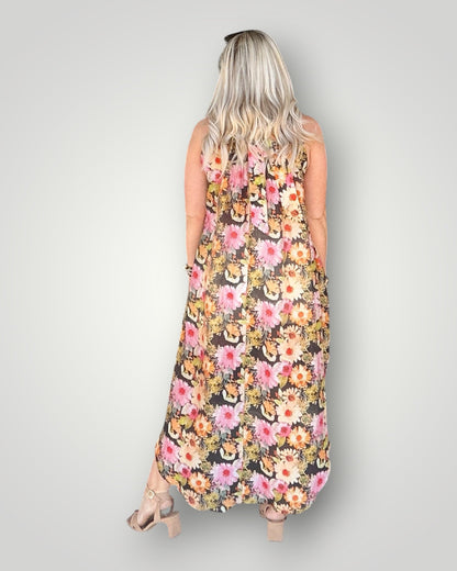 Bold Bloom High-Low Top