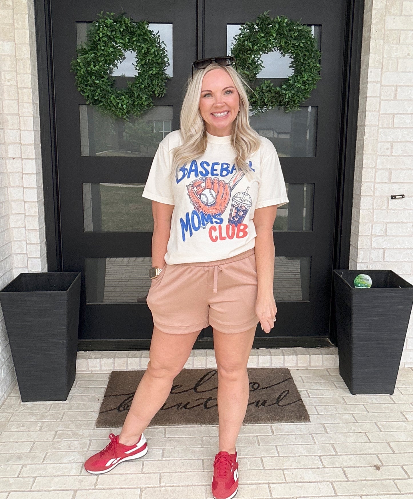 Baseball Moms Club Graphic Tee