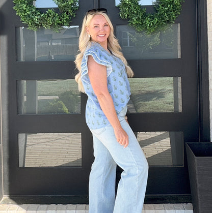 Meadow Ruffle Blouse