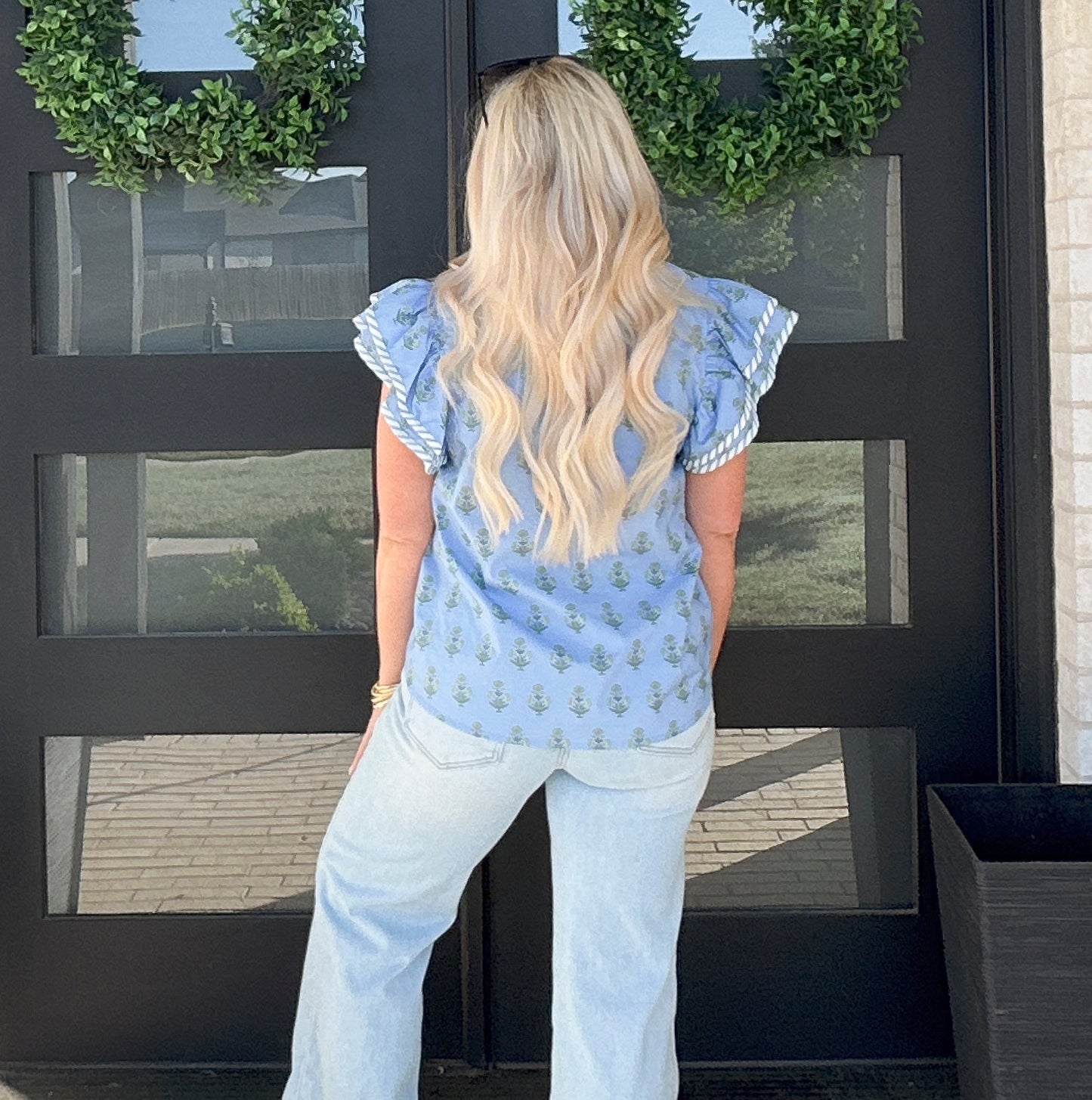 Meadow Ruffle Blouse