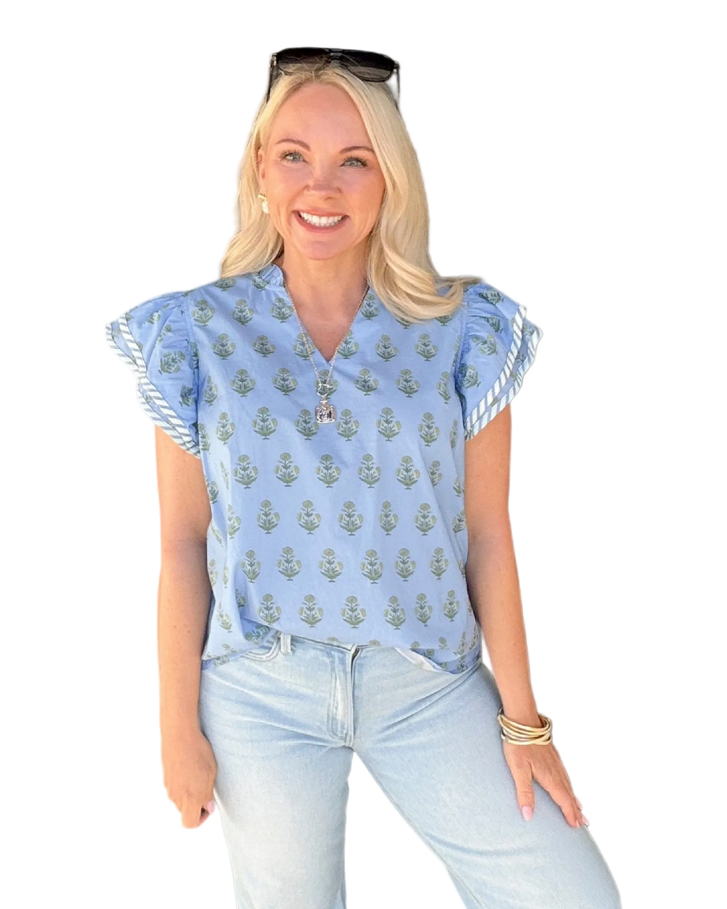 Meadow Ruffle Blouse
