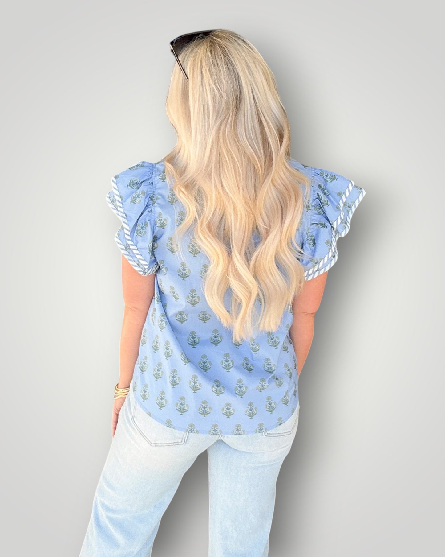 Meadow Ruffle Blouse
