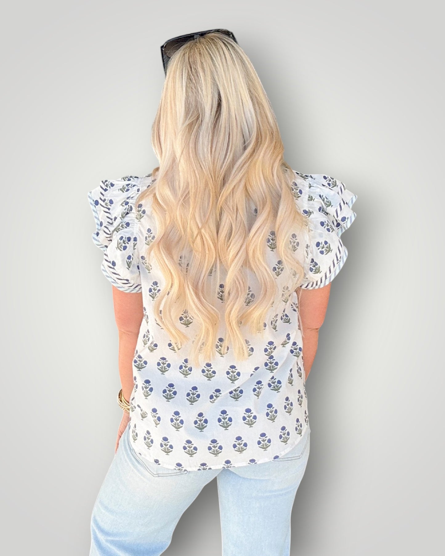 Meadow Ruffle Blouse