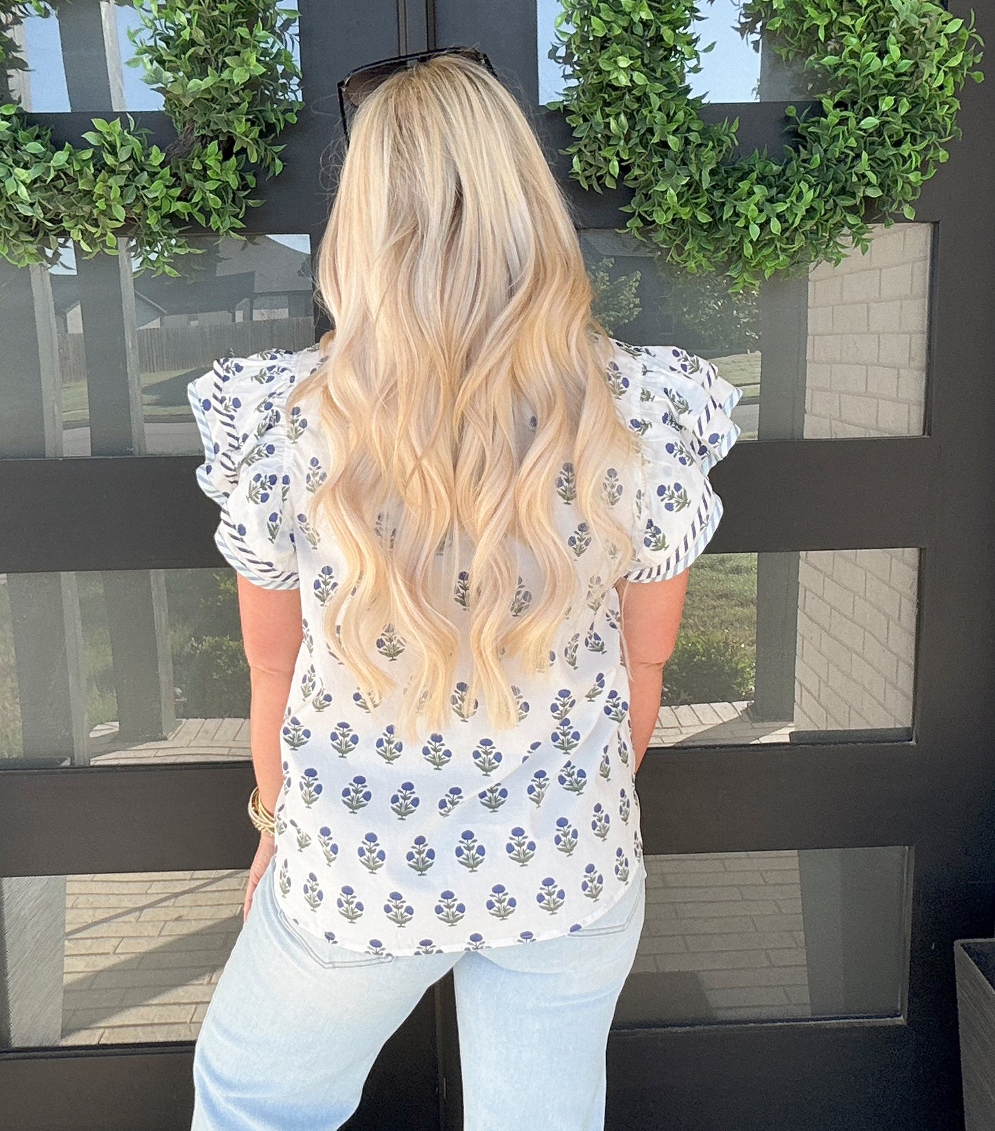 Meadow Ruffle Blouse