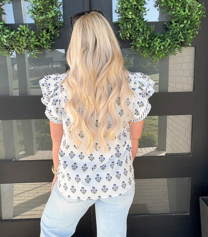 Meadow Ruffle Blouse
