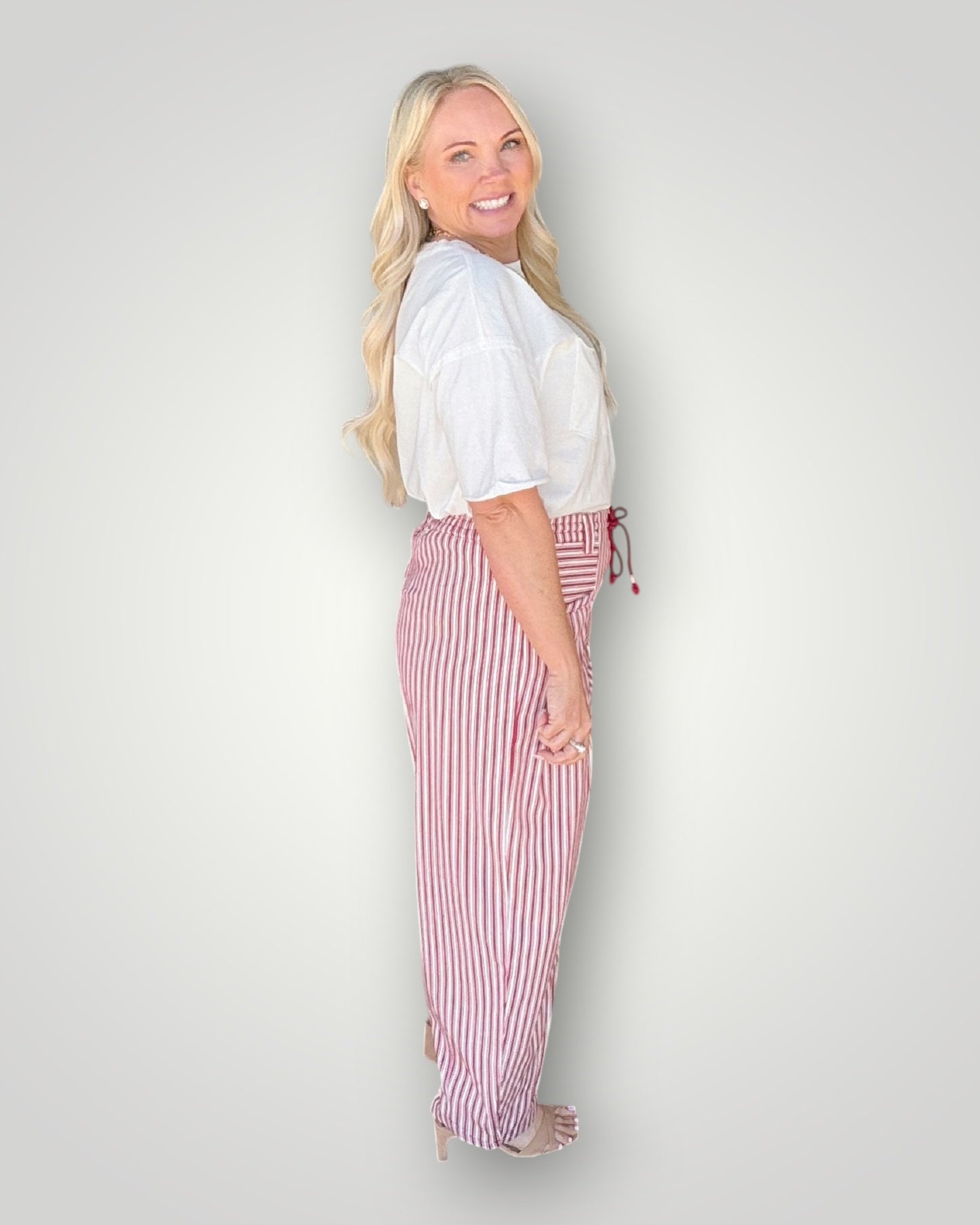 Red, White & Barrel Jean