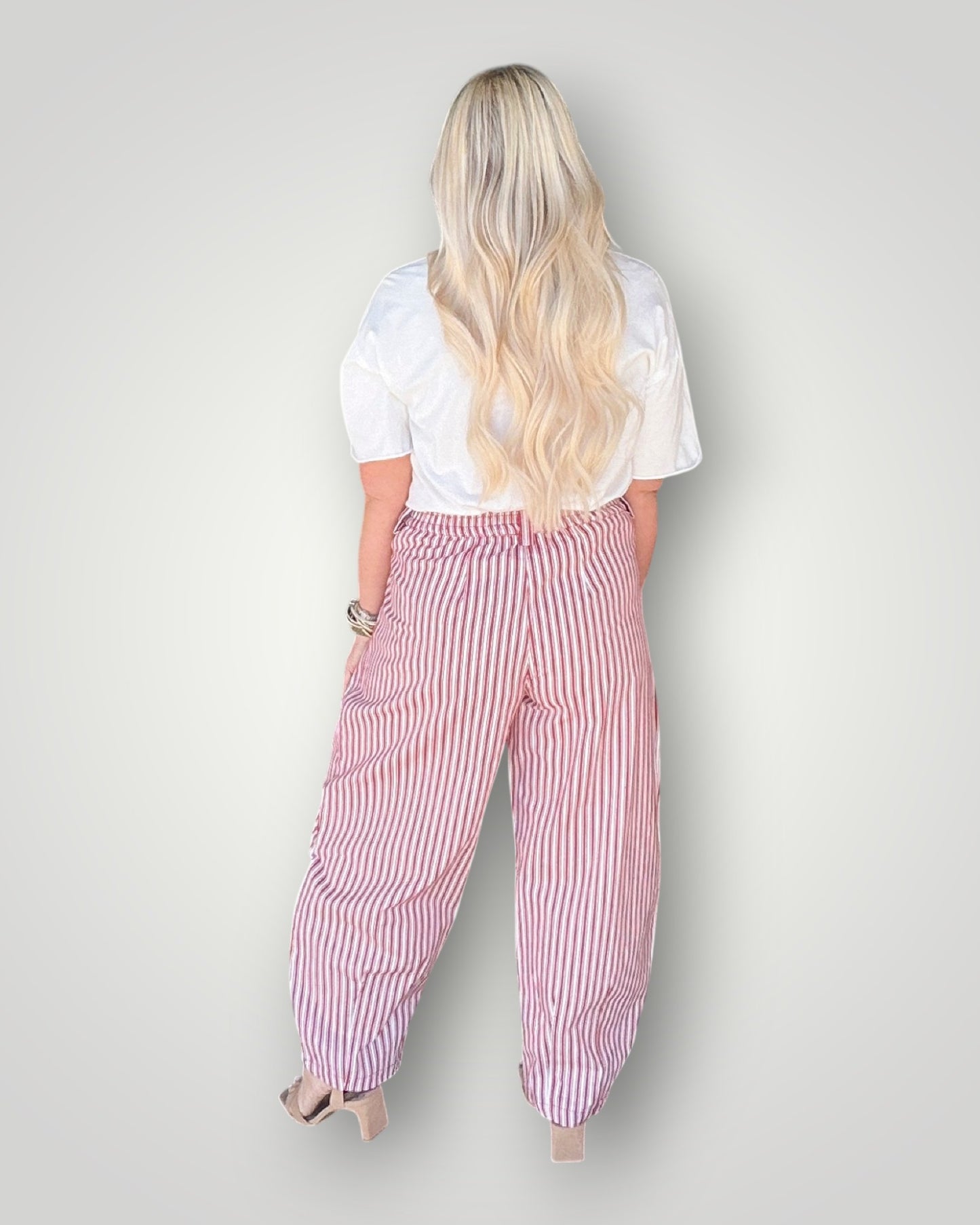 Red, White & Barrel Jean