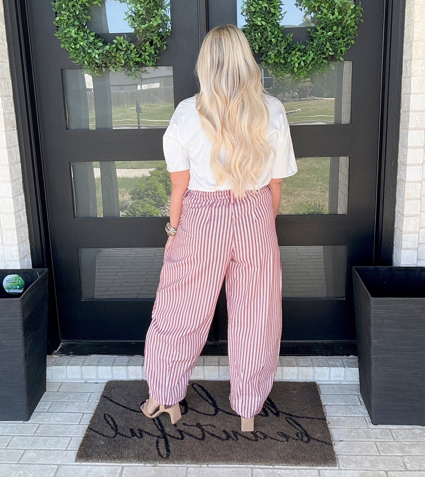 Red, White & Barrel Jean