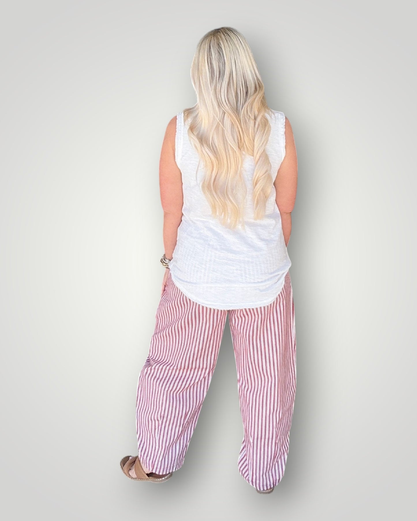 The Everyday Henley Tank - White