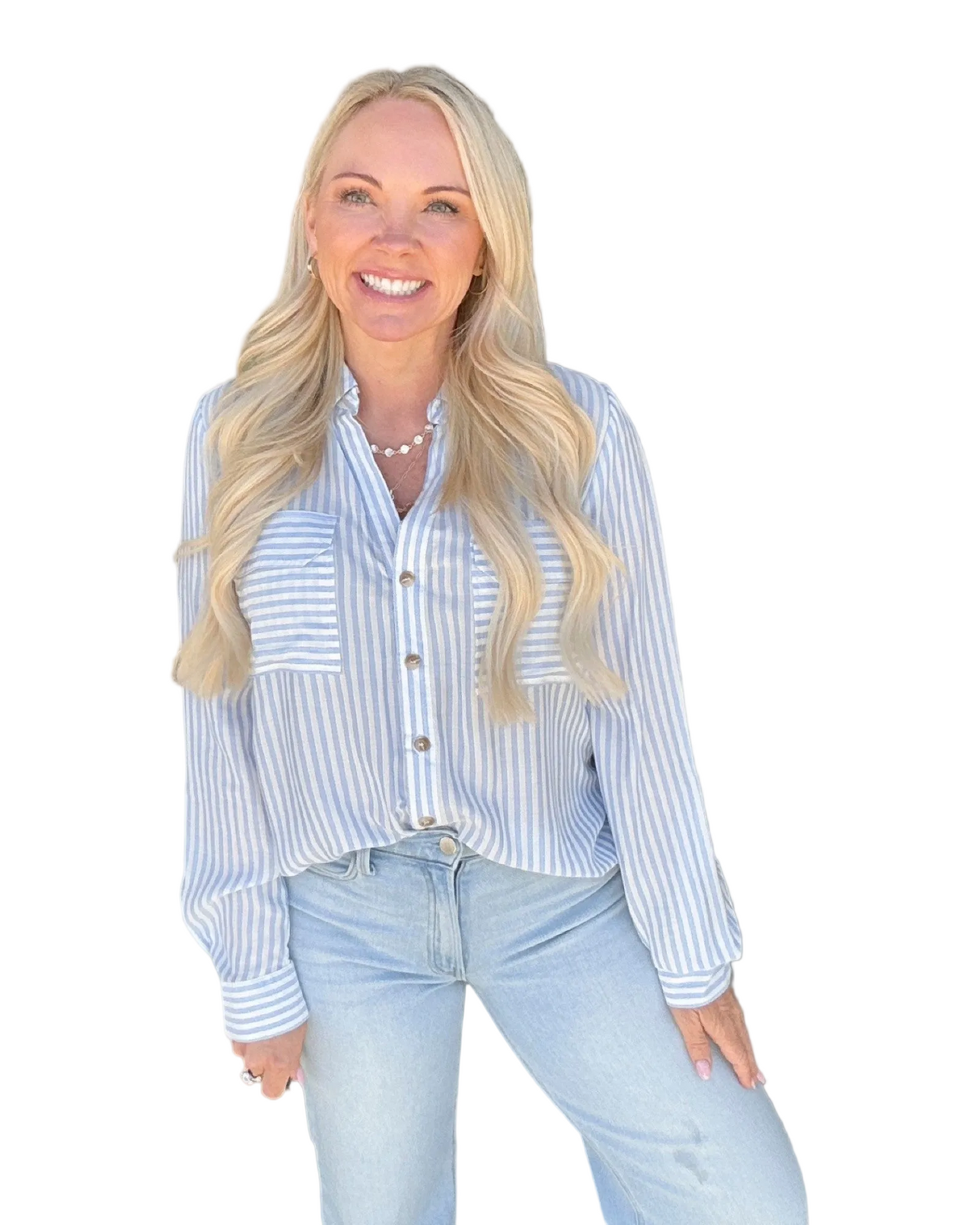 Crisp Coast Button Down