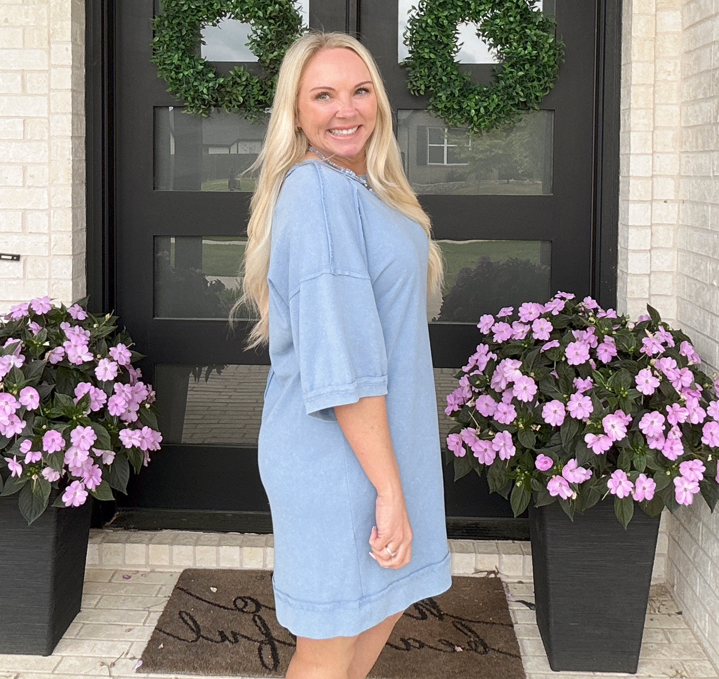 Cloud Nine Tee Dress