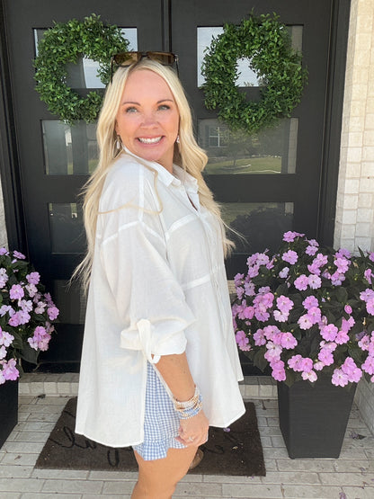 Salt Air Button Down