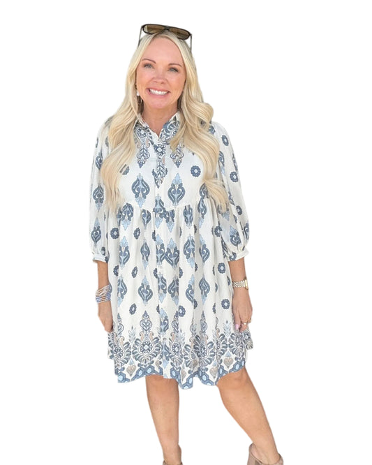 Isles of Blue Dress