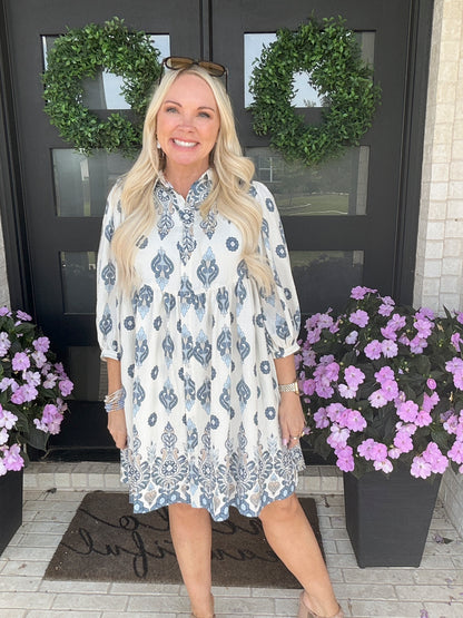 Isles of Blue Dress