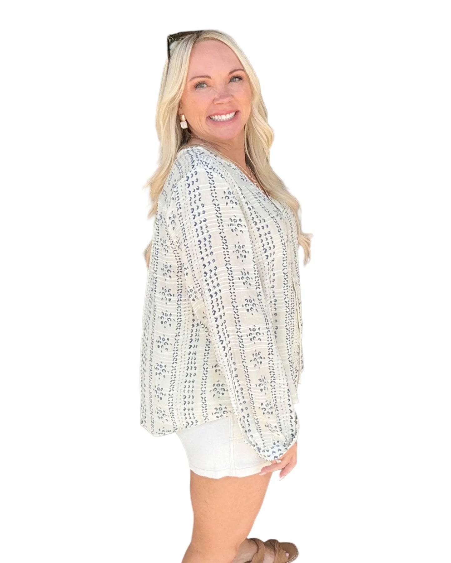 Cape Cod Floral Top