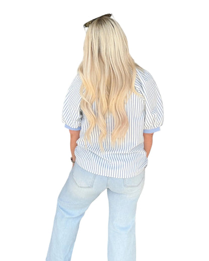 Nantucket Stripe Button Down