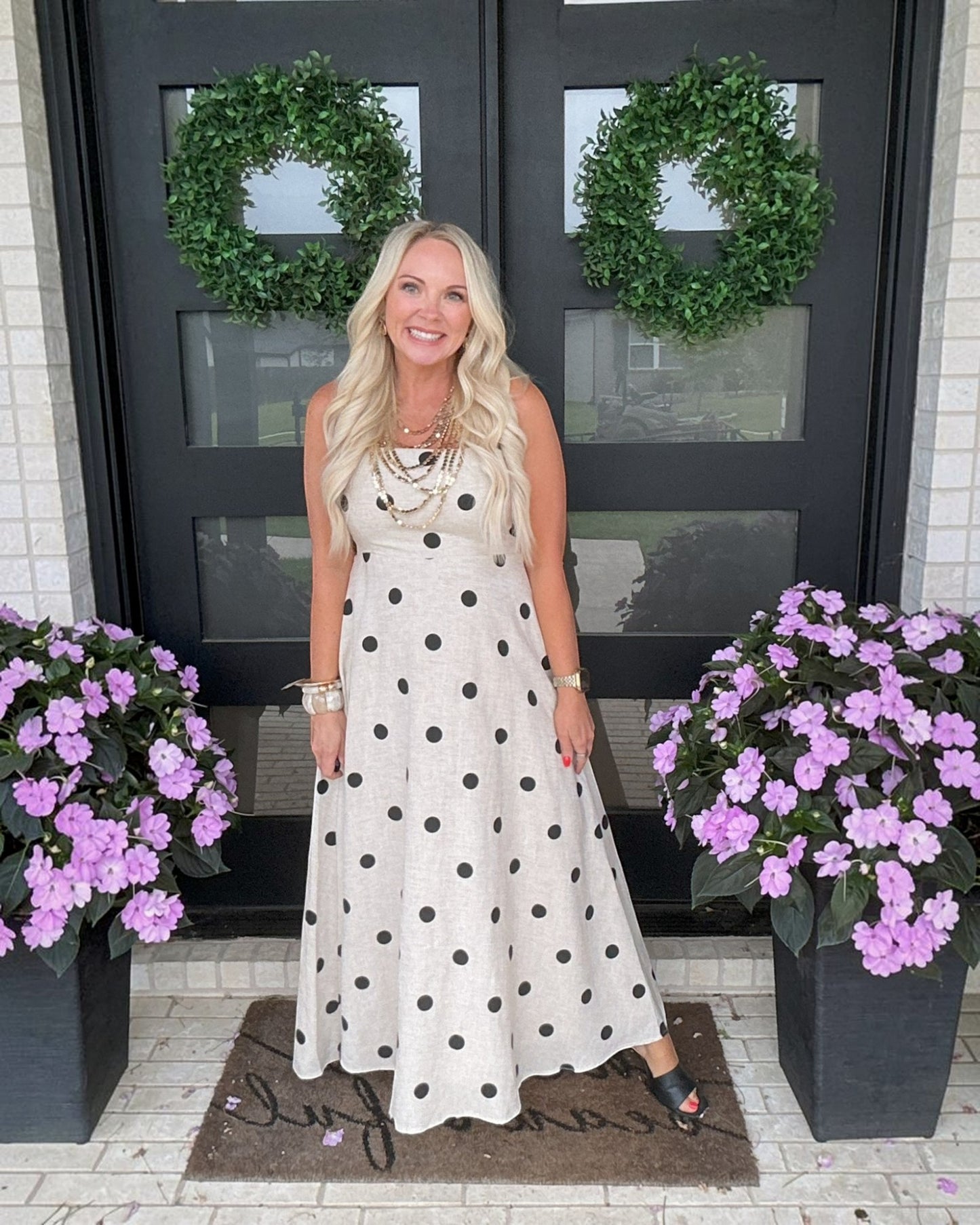 Dotted Dream Midi Dress